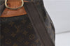 Authentic Louis Vuitton Monogram Montsouris GM Backpack M51135 LV 1302D