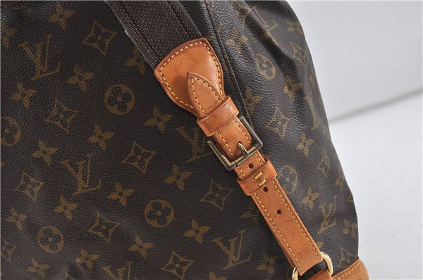 Authentic Louis Vuitton Monogram Montsouris GM Backpack M51135 LV 1302D