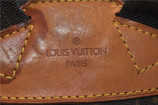 Authentic Louis Vuitton Monogram Montsouris GM Backpack M51135 LV 1302D