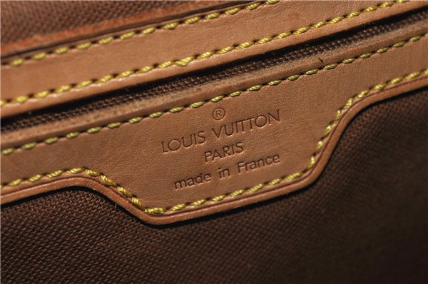 Authentic Louis Vuitton Monogram Montsouris GM Backpack M51135 LV 1302D