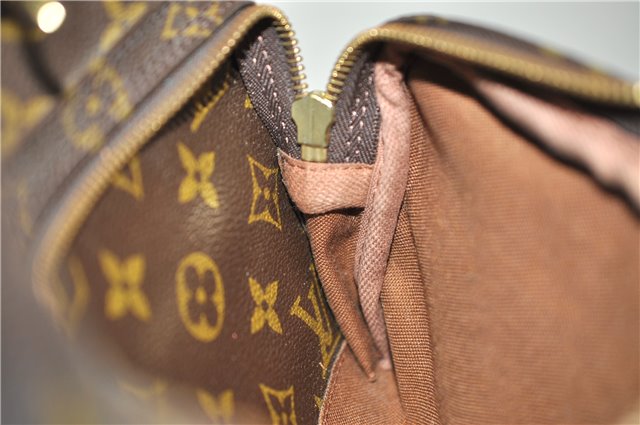 Authentic Louis Vuitton Monogram Montsouris GM Backpack M51135 LV 1302D