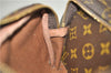 Authentic Louis Vuitton Monogram Montsouris GM Backpack M51135 LV 1302D