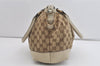 Authentic GUCCI Sukey 2Way Tote Bag GG Canvas Leather 247902 Brown 1302I