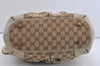 Authentic GUCCI Sukey 2Way Tote Bag GG Canvas Leather 247902 Brown 1302I