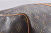 Authentic Louis Vuitton Monogram Keepall 50 Boston Bag M41426 LV 1303D