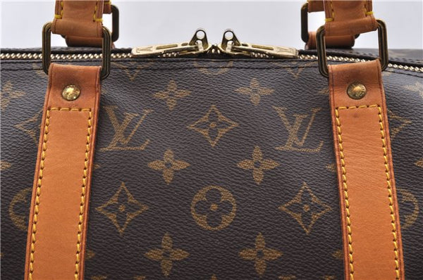 Authentic Louis Vuitton Monogram Keepall 50 Boston Bag M41426 LV 1303D