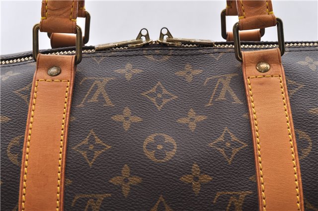 Authentic Louis Vuitton Monogram Keepall 50 Boston Bag M41426 LV 1303D