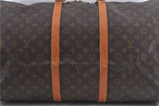 Authentic Louis Vuitton Monogram Keepall 60 Boston Bag M41422 LV 1304D