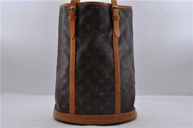 Authentic Louis Vuitton Monogram Bucket GM Shoulder Bag M42236 LV 1307D