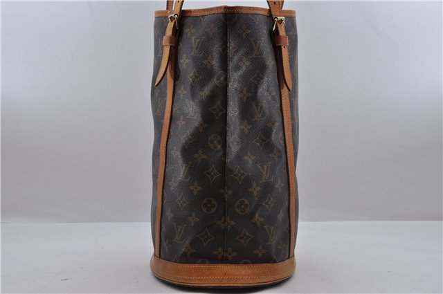 Authentic Louis Vuitton Monogram Bucket GM Shoulder Bag M42236 LV 1307D