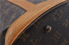 Authentic Louis Vuitton Monogram Bucket GM Shoulder Bag M42236 LV 1307D
