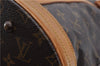 Authentic Louis Vuitton Monogram Bucket GM Shoulder Bag M42236 LV 1307D