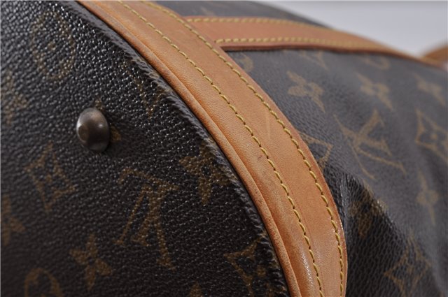 Authentic Louis Vuitton Monogram Bucket GM Shoulder Bag M42236 LV 1307D