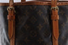 Authentic Louis Vuitton Monogram Bucket GM Shoulder Bag M42236 LV 1307D