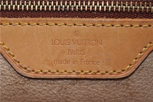 Authentic Louis Vuitton Monogram Bucket GM Shoulder Bag M42236 LV 1307D