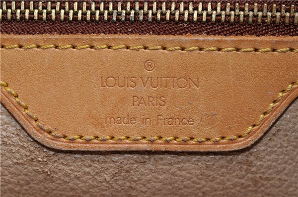 Authentic Louis Vuitton Monogram Bucket GM Shoulder Bag M42236 LV 1307D