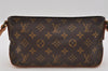 Authentic Louis Vuitton Monogram Trotteur Shoulder Cross Bag M51240 LV 1307I