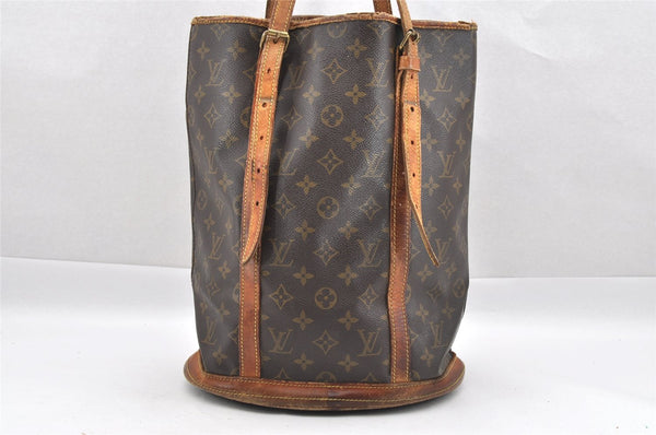 Authentic Louis Vuitton Monogram Bucket GM Shoulder Tote Bag Old Model LV 1308I