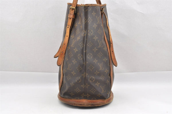 Authentic Louis Vuitton Monogram Bucket GM Shoulder Tote Bag Old Model LV 1308I
