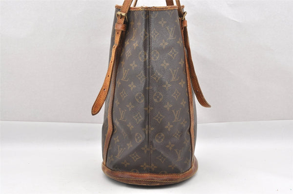 Authentic Louis Vuitton Monogram Bucket GM Shoulder Tote Bag Old Model LV 1308I
