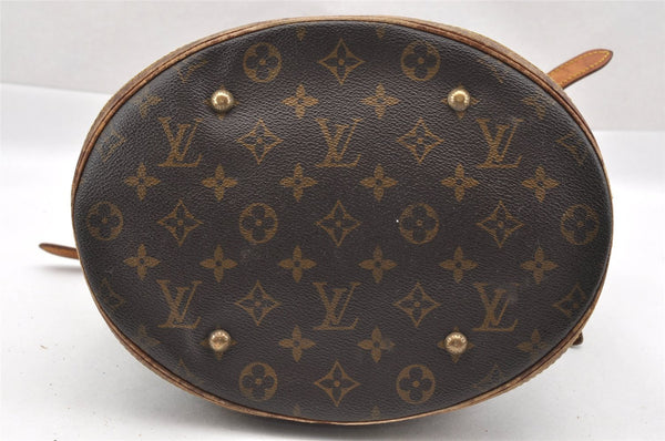 Authentic Louis Vuitton Monogram Bucket GM Shoulder Tote Bag Old Model LV 1308I