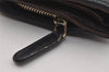 Authentic CHANEL Lamb Skin Matelasse Vintage Bifold Wallet Purse Black CC 1309I