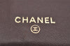 Authentic CHANEL Lamb Skin Matelasse Vintage Bifold Wallet Purse Black CC 1309I