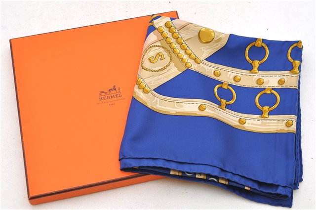 Authentic HERMES Carre 90 Scarf 