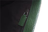 Authentic GUCCI Tote Hand Bag Purse GG PVC Leather 117551 Brown Green 1310F