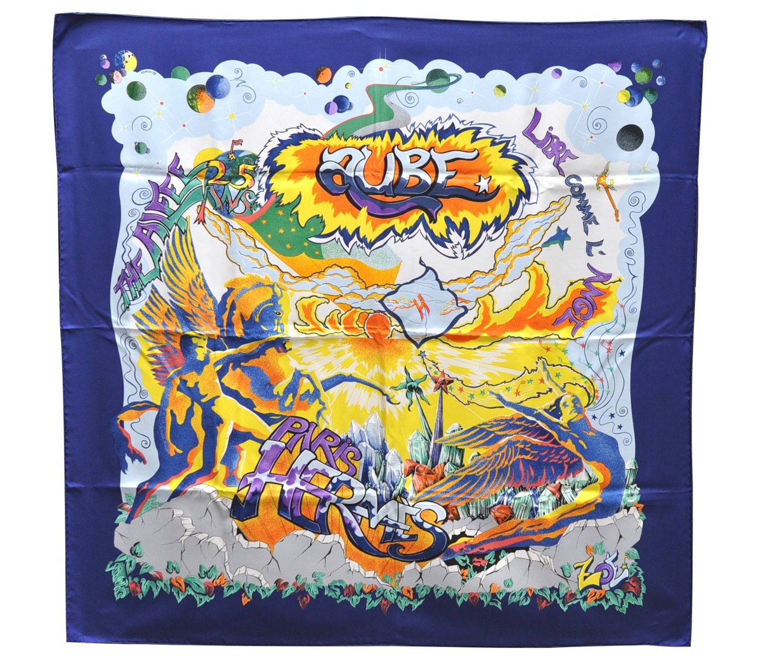 Authentic HERMES Carre 90 Scarf 