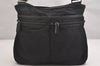 Authentic PRADA Nylon Saffiano Leather Shoulder Cross Body Bag Black 1311I