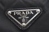 Authentic PRADA Nylon Saffiano Leather Shoulder Cross Body Bag Black 1311I