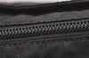 Authentic PRADA Nylon Saffiano Leather Shoulder Cross Body Bag Black 1311I