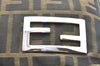 Authentic FENDI Vintage Zucca Shoulder Hand Bag Purse Nylon Leather Brown 1312H