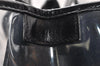 Authentic GUCCI Vintage 2in1 Hand Bag Vinyl Leather Clear 1312I