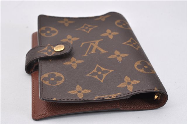 Authentic Louis Vuitton Monogram Agenda PM Notebook Cover R20005 LV 1314F