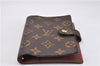 Authentic Louis Vuitton Monogram Agenda PM Notebook Cover R20005 LV 1314F