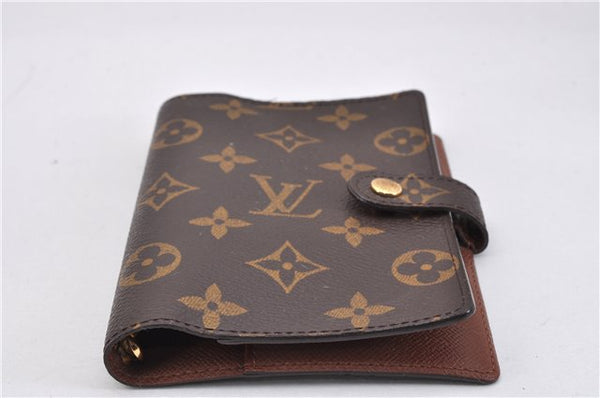 Authentic Louis Vuitton Monogram Agenda PM Notebook Cover R20005 LV 1314F