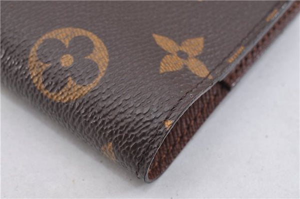 Authentic Louis Vuitton Monogram Agenda PM Notebook Cover R20005 LV 1314F