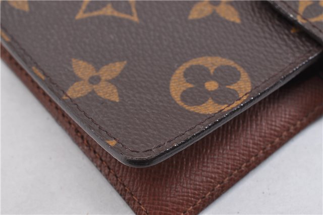 Authentic Louis Vuitton Monogram Agenda PM Notebook Cover R20005 LV 1314F