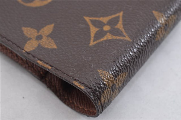 Authentic Louis Vuitton Monogram Agenda PM Notebook Cover R20005 LV 1314F