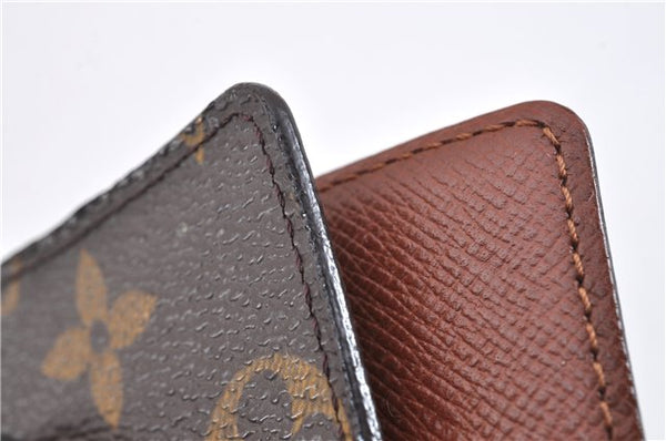 Authentic Louis Vuitton Monogram Agenda PM Notebook Cover R20005 LV 1314F