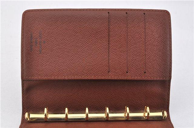 Authentic Louis Vuitton Monogram Agenda PM Notebook Cover R20005 LV 1314F