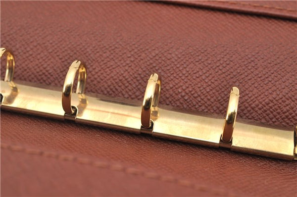 Authentic Louis Vuitton Monogram Agenda PM Notebook Cover R20005 LV 1314F