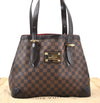 Authentic Louis Vuitton Damier Hampstead MM Shoulder Tote Bag N51204 LV 1314I