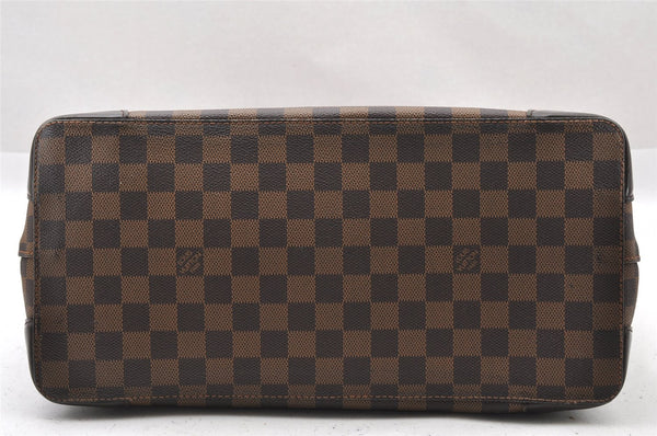 Authentic Louis Vuitton Damier Hampstead MM Shoulder Tote Bag N51204 LV 1314I