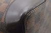 Authentic Louis Vuitton Damier Hampstead MM Shoulder Tote Bag N51204 LV 1314I