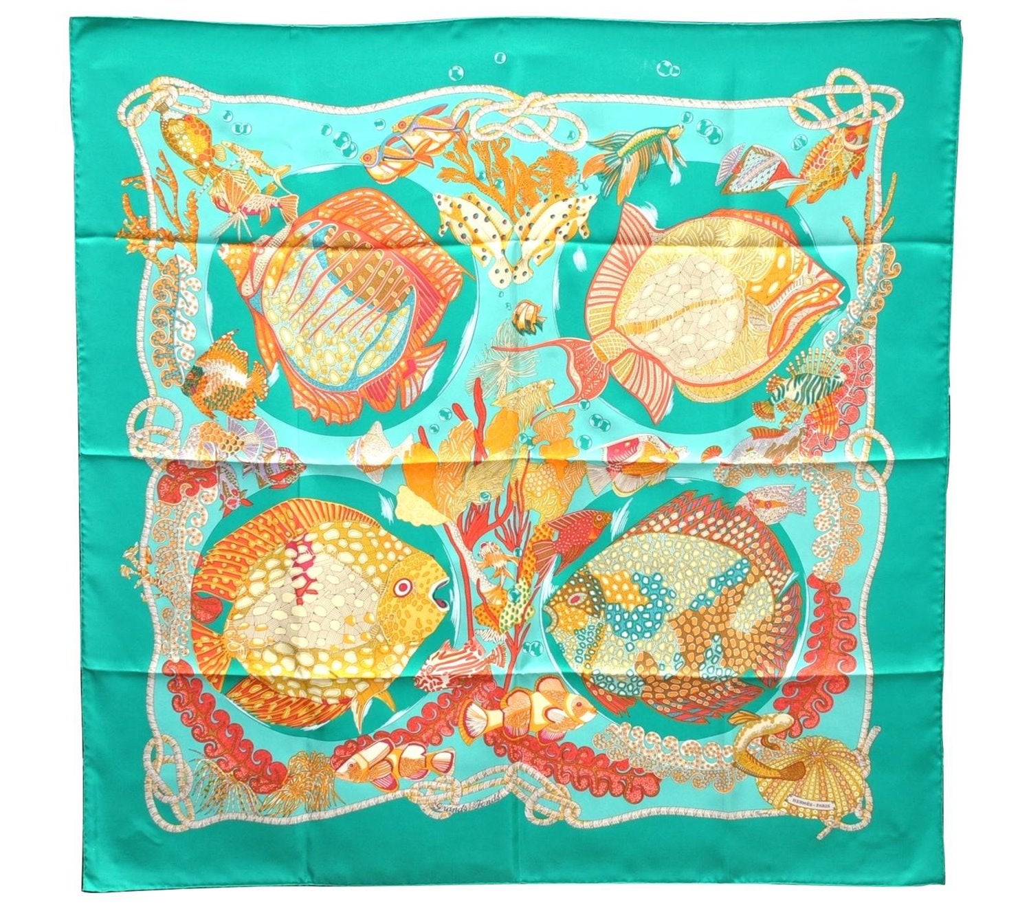 Authentic HERMES Carre 90 Scarf 