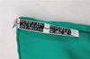 Authentic HERMES Carre 90 Scarf "Grands Fonds" Silk Green Box 1315D