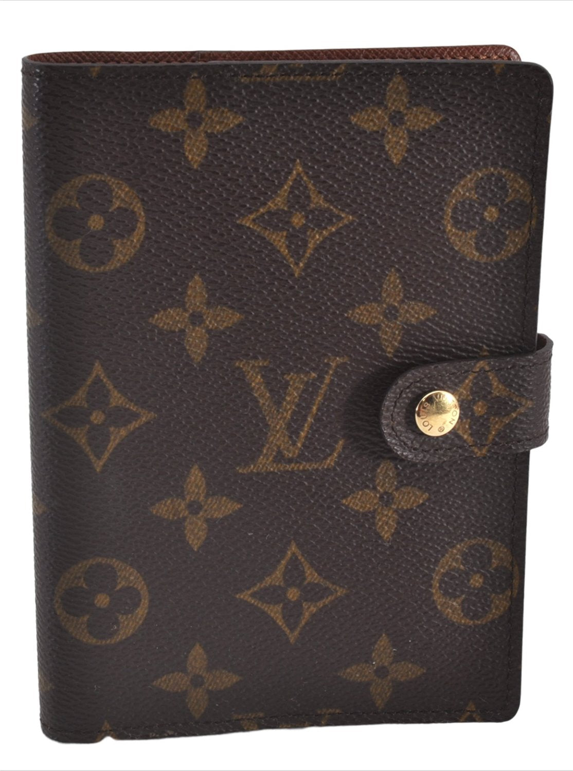 Authentic Louis Vuitton Monogram Agenda PM Notebook Cover R20005 LV 1315F
